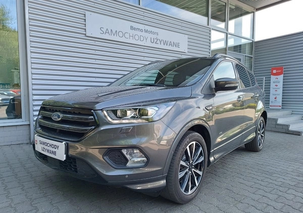 Ford Kuga cena 97900 przebieg: 79169, rok produkcji 2018 z Poznań małe 781